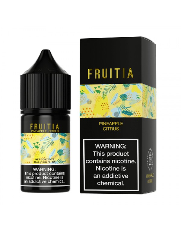 Fruitia Pineapple Citrus 30ml Nic Salt Vape Juice