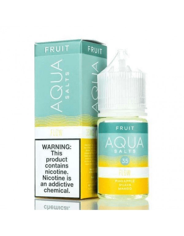 Aqua Synthetic Nicotine Flow 30ml Nic Salt Vape Ju...