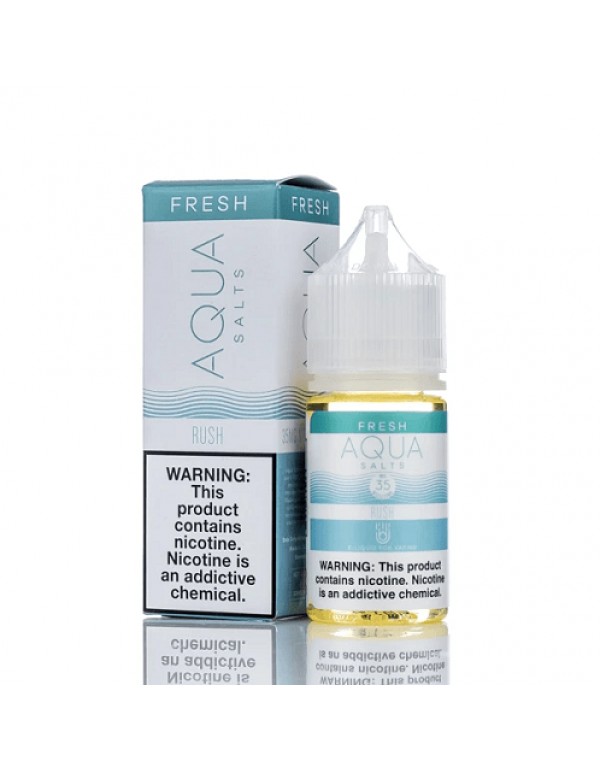 Aqua Synthetic Nicotine Rush 30ml Nic Salt Vape Ju...