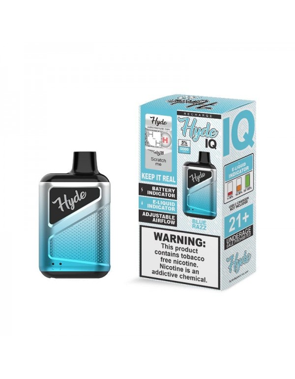 Hyde IQ Recharge Disposable Vape (5%, 5000 Puffs)