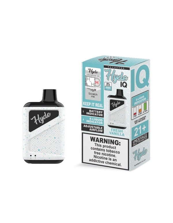 Hyde IQ Recharge Disposable Vape (5%, 5000 Puffs)