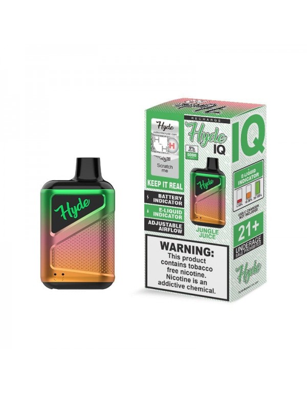 Hyde IQ Recharge Disposable Vape (5%, 5000 Puffs)