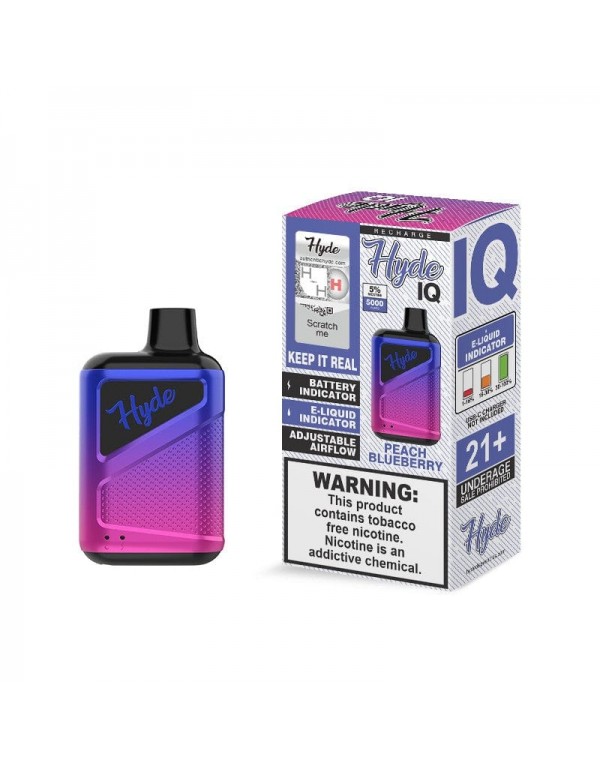 Hyde IQ Recharge Disposable Vape (5%, 5000 Puffs)