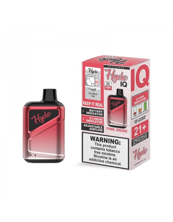 Hyde IQ Recharge Disposable Vape (5%, 5000 Puffs)