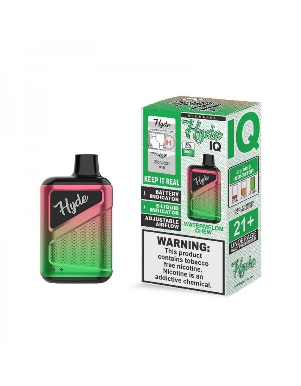 Hyde IQ Recharge Disposable Vape (5%, 5000 Puffs)