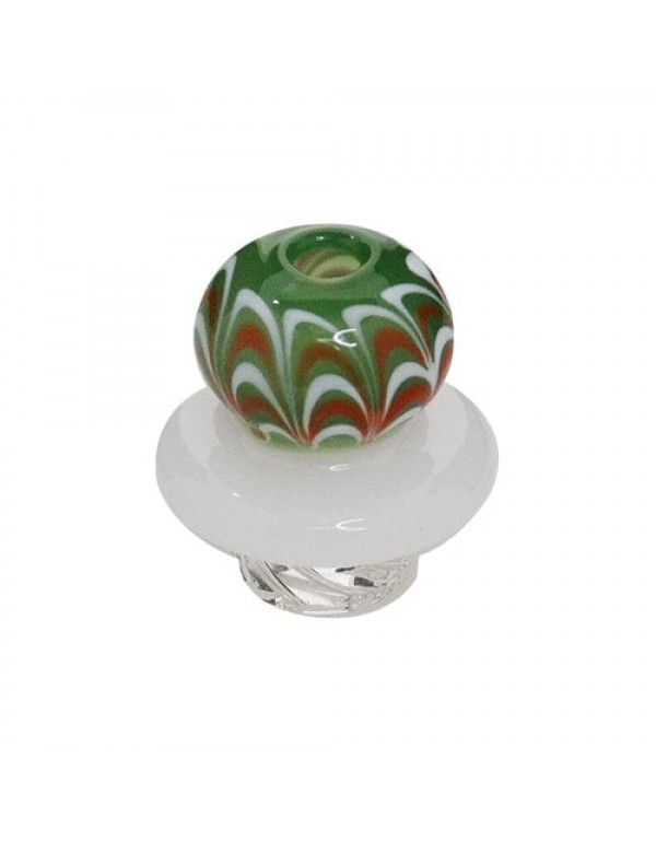 Colored Glass Spinner Carb Cap