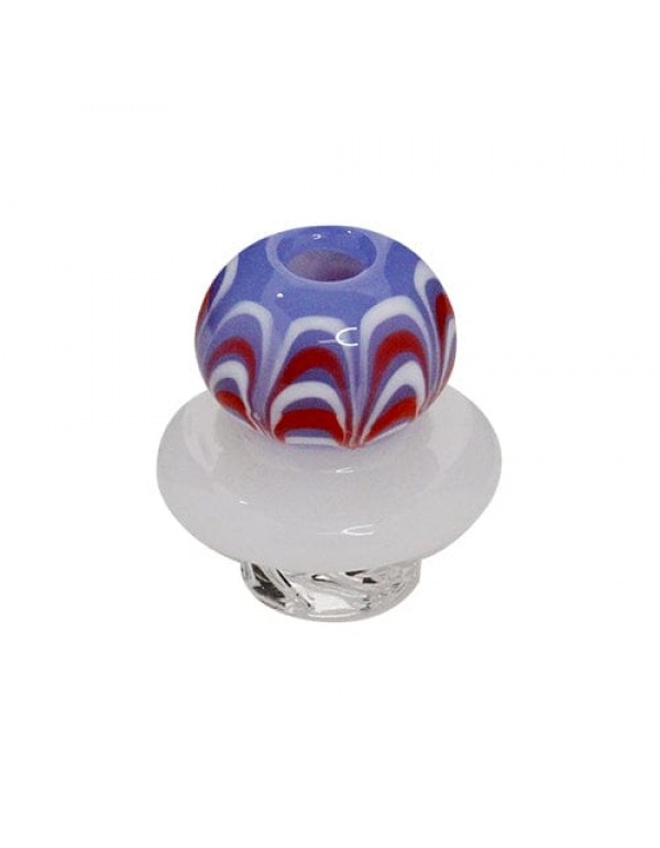 Colored Glass Spinner Carb Cap