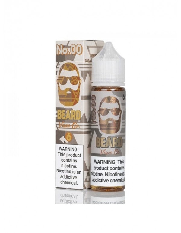 Beard Vape Co No. 00 Cappuccino Tobacco 60ml Vape ...