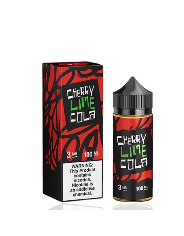 Juice Man Cherry Lime Fizz 100ml Vape Juice