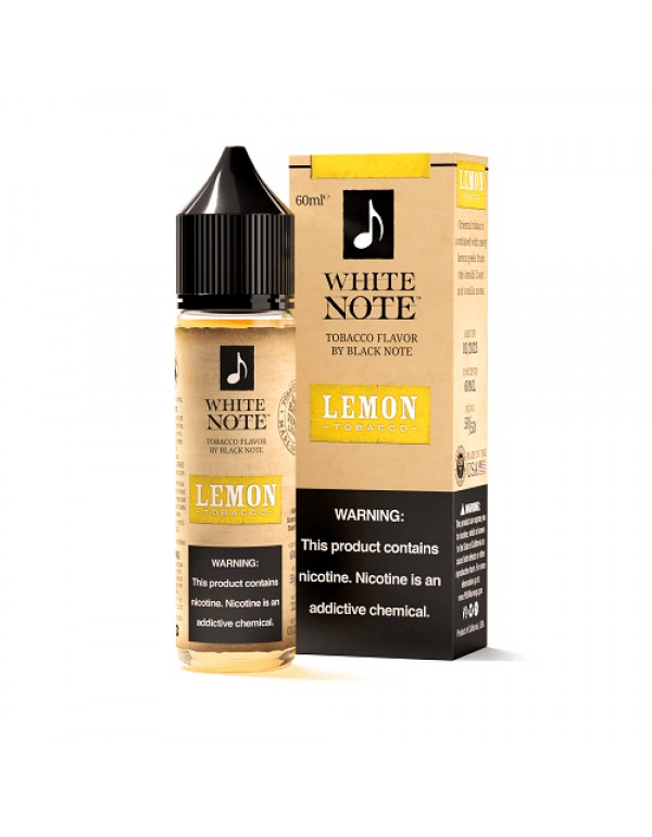 Lemon Tobacco 60ml Vape Juice - White Note