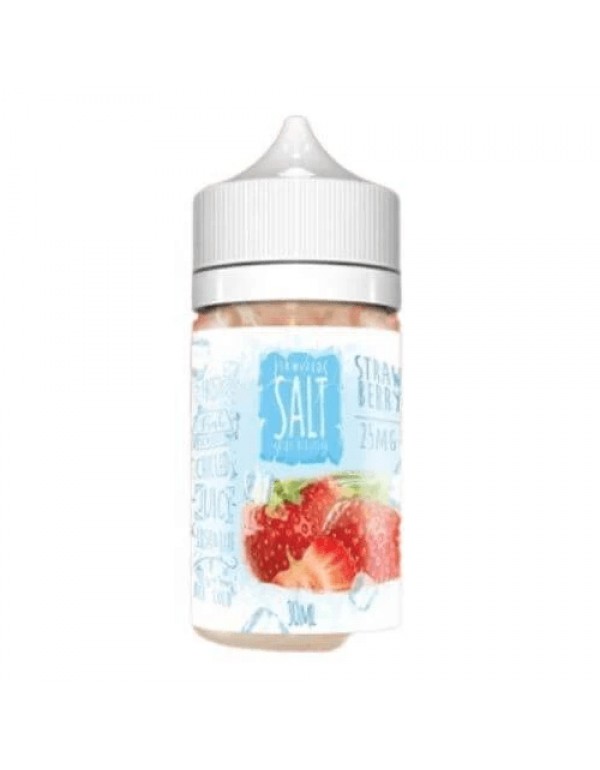 Strawberry Ice 30ml Nic Salt Vape Juice - Skwezed