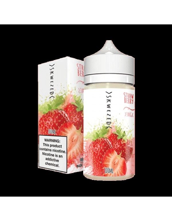 Strawberry 100ml Vape Juice - Skwezed