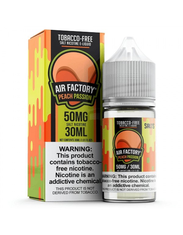 Peach Passion 30ml TF Nic Salt Vape Juice - Air Fa...