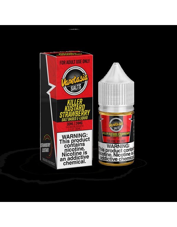 Vapetasia Salts Killer Kustard Strawberry 30ml Nic...