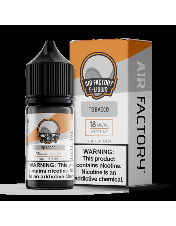 Air Factory Tobacco 30ml Nic Salt Vape Juice