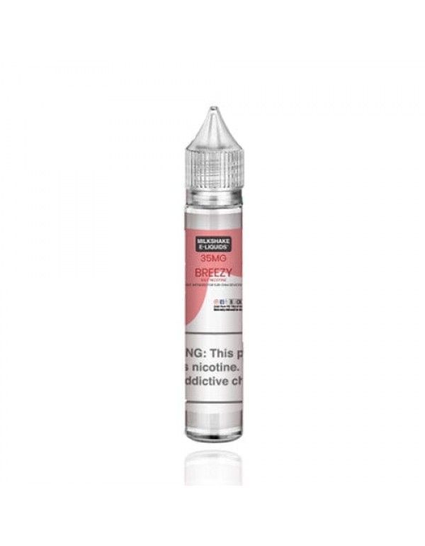 Milkshake Liquids Salt Breezy 30ml Nic Salt Vape J...