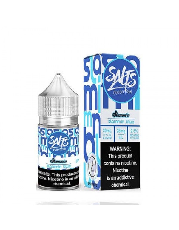 Salts Collection Slammin Slammin Blue 30ml Nic Sal...