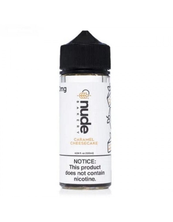 Nude Bakery 120ml Caramel Cheesecake Vape Juice