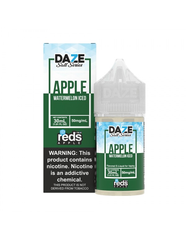 Watermelon ICED 30ml TF Nic Salt Vape Juice - Red&...