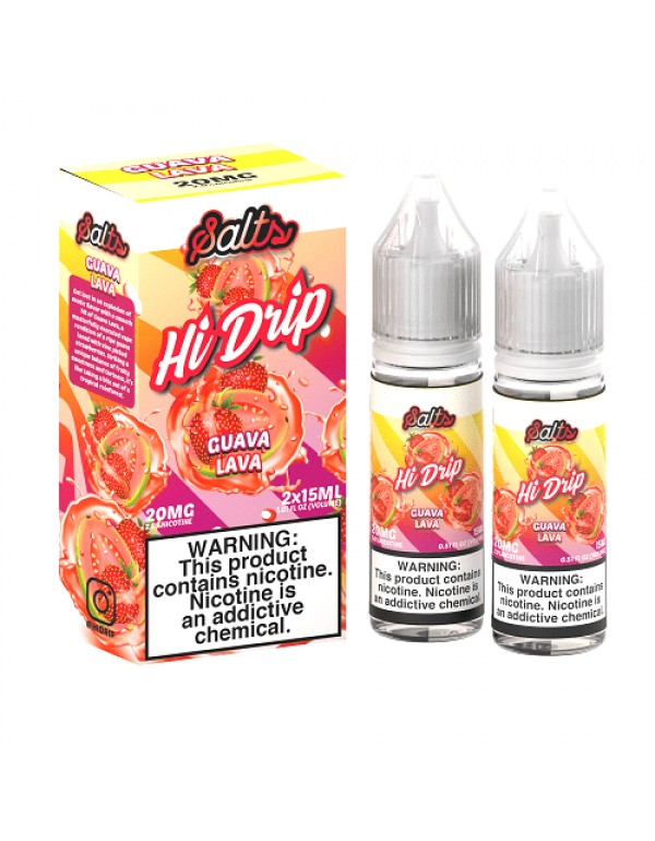 Guava Lava 2x 15ml Nic Salt Vape Juice - Hi Drip