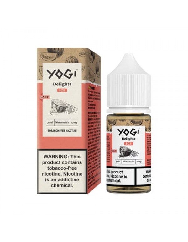 Watermelon Ice 30ml Nic Salt Vape Juice - Yogi