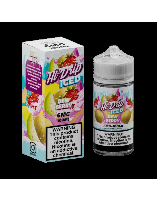 Hi-Drip Iced Dew Berry 100ml Vape Juice