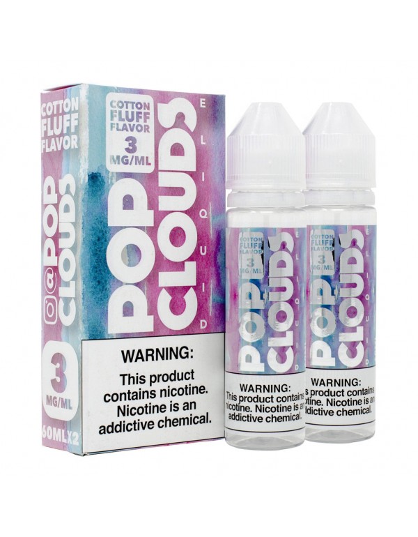 Pop Clouds Cotton Fluff 120ml Vape Juice