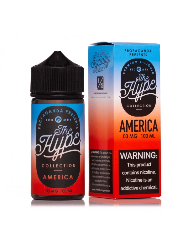 The Hype America 100ml Vape Juice