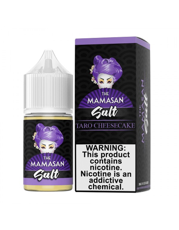 Taro Cheesecake 30ml Nic Salt Vape Juice - Mamasan