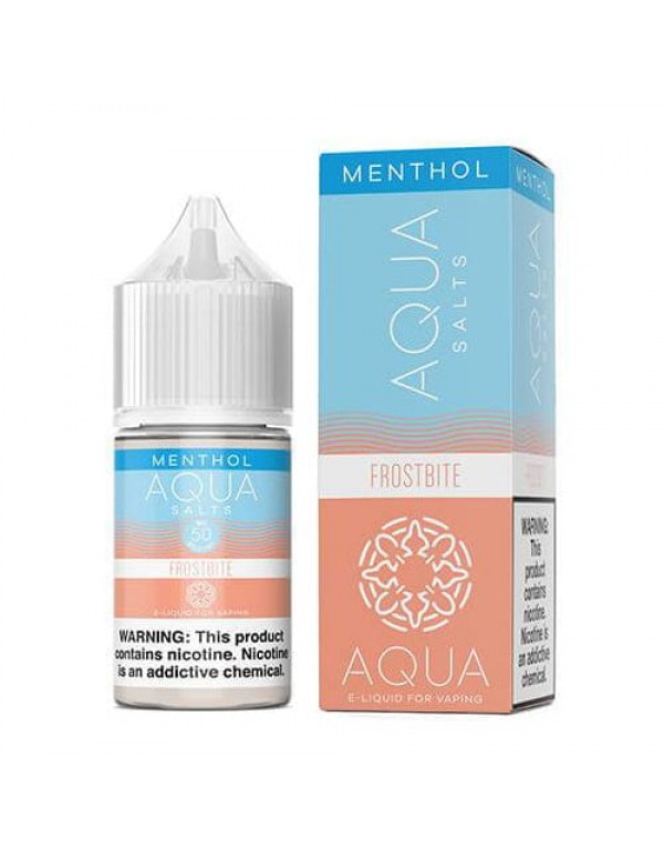 Aqua Synthetic Nicotine Frostbite 30ml Nic Salt Va...