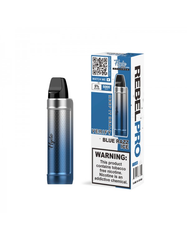 Hyde Rebel PRO Recharge Disposable Vape (5%, 5000 Puffs)