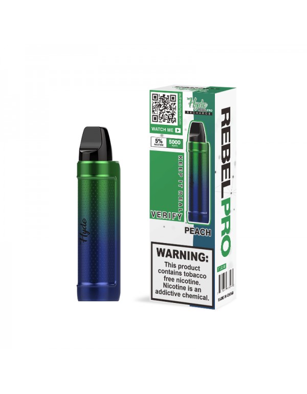 Hyde Rebel PRO Recharge Disposable Vape (5%, 5000 Puffs)