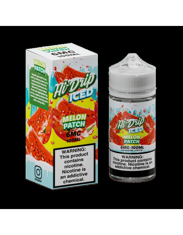 Hi-Drip Iced Melon Patch 100ml Vape Juice