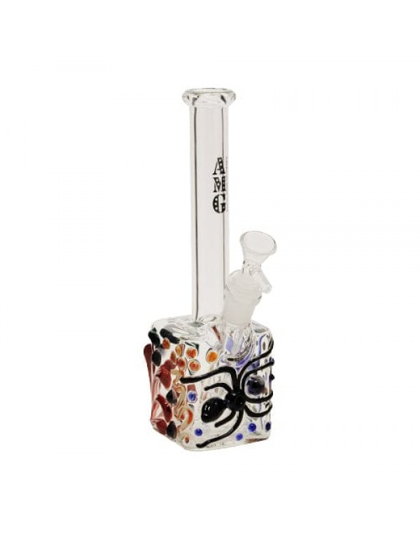 AMG Heady Spider Glass Cube Bong