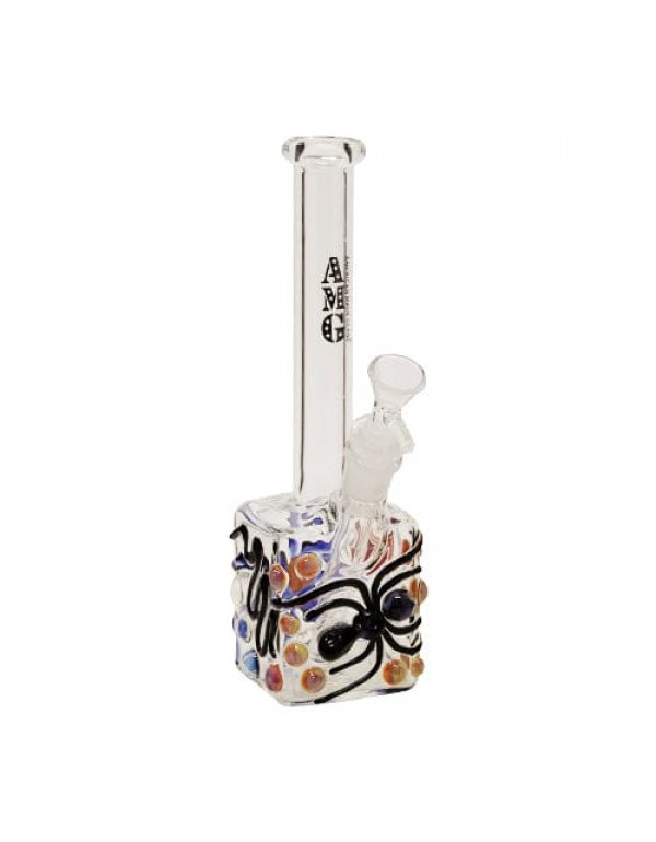 AMG Heady Spider Glass Cube Bong