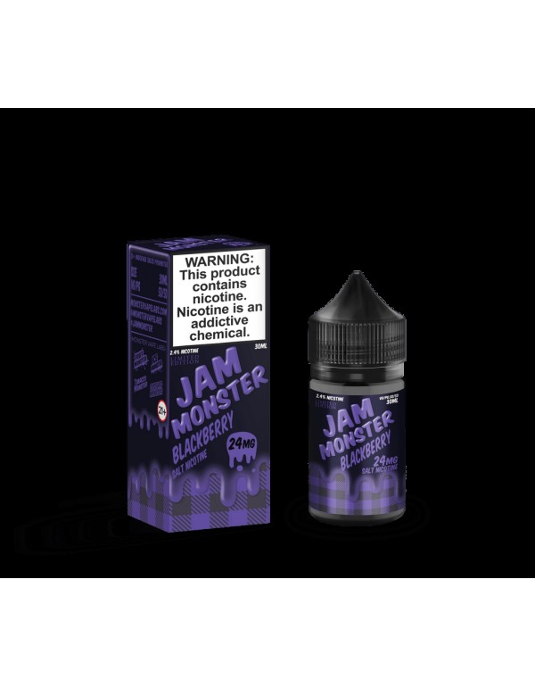 Jam Monster Salts Blackberry 30ml Nic Salt Vape Ju...