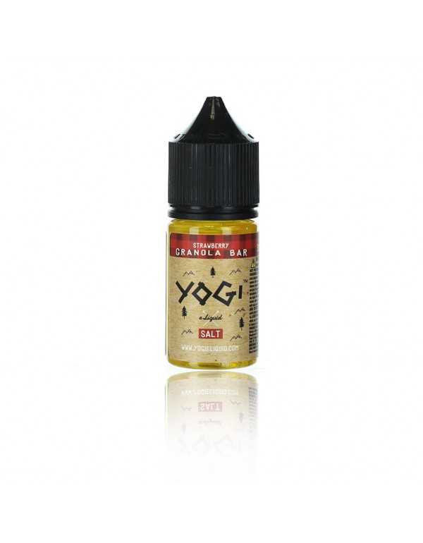 Yogi Salts Strawberry Granola Bar 30ml Nic Salt Vape Juice