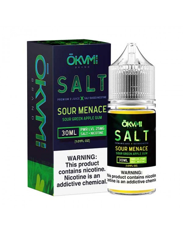 Okami Salts Sour Menace 30ml Nic Salt Vape Juice