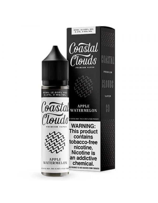 Coastal Clouds Apple Watermelon 60ml TF Vape Juice