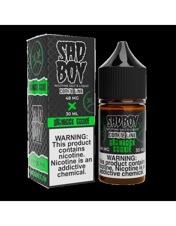 Sadboy Salts Shamrock Cookie 30ml Nic Salt Vape Ju...