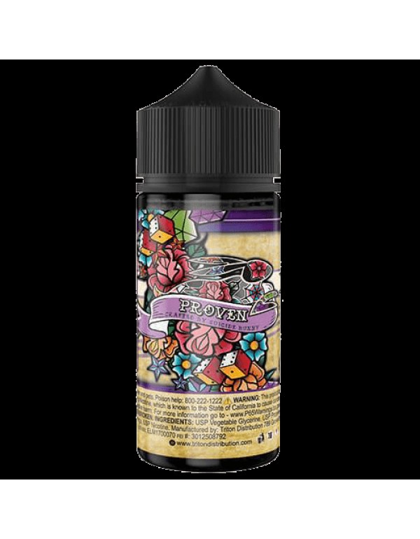 Suicide Bunny Proven 100ml Synthetic Nicotine Vape...