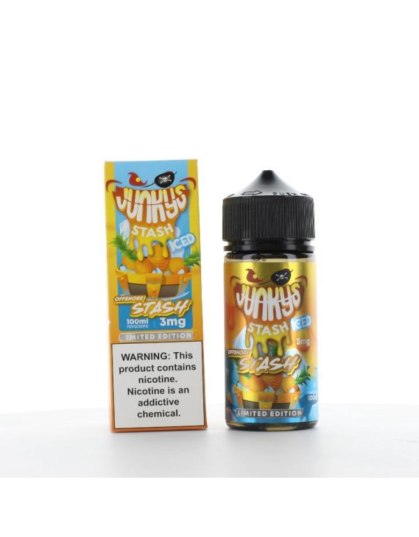 Junky's Stash ICED Offshore Stash 100ml Vape J...