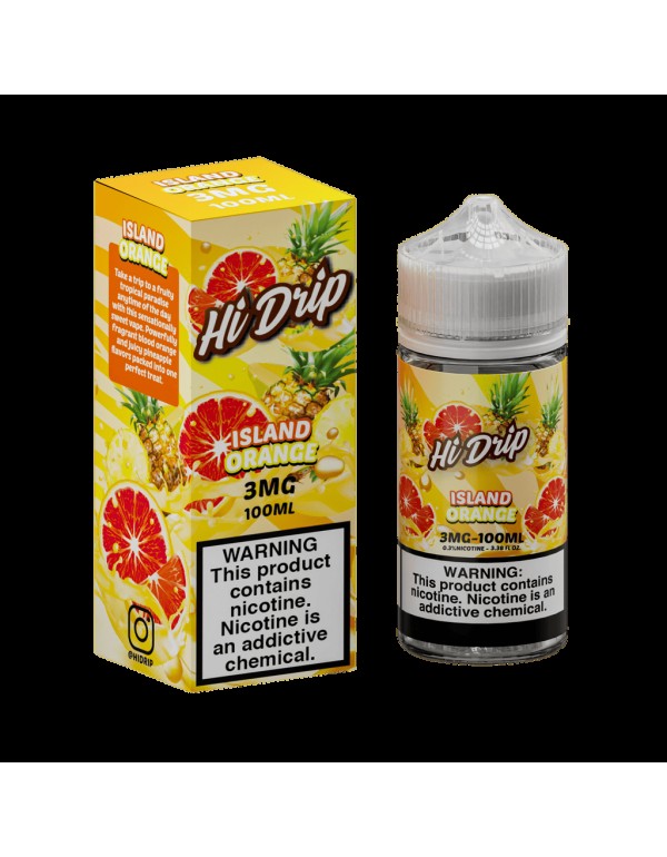 Hi-Drip Island Orange 100ml Vape Juice