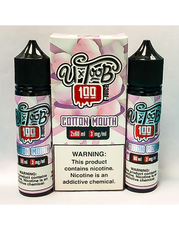 U TooB 100 Cotton Mouth 2 x 60ml (120ml) Vape Juic...