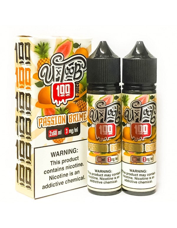 U TooB 100 Passion Brime 2x 60ml (120ml) Vape Juic...