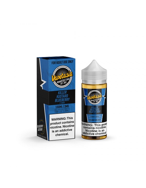 Vapetasia Killer Kustard Blueberry 100ml Vape Juic...