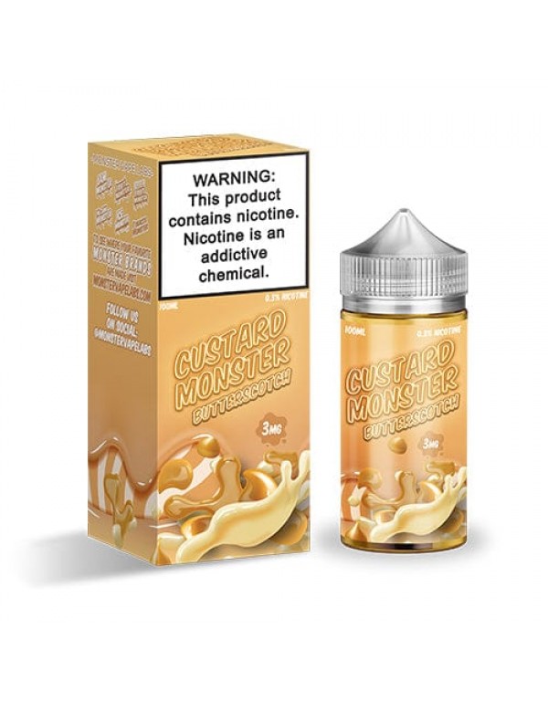 Custard Monster Butterscotch 100ml Vape Juice