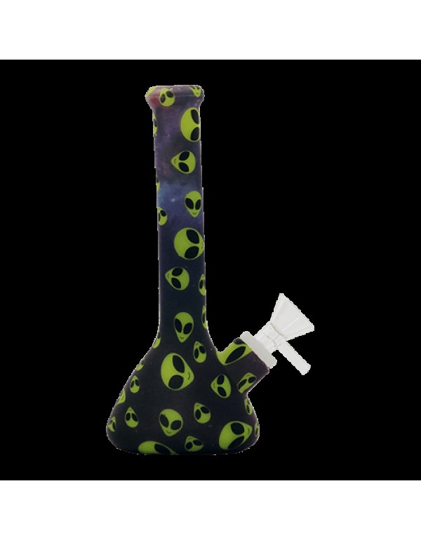 Glow-in-the-Dark Silicone Beaker Bong