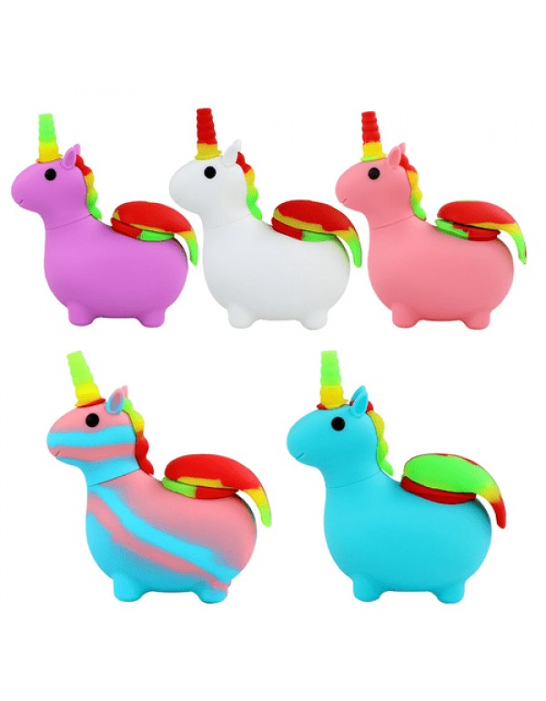 Silicone Unicorn Pipe