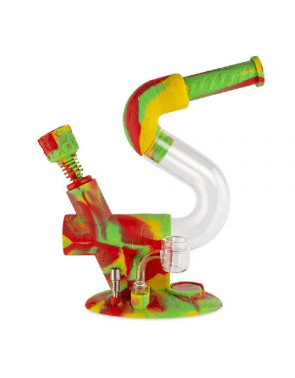 Ooze Swerve Silicone Water Pipe & Nectar Collector